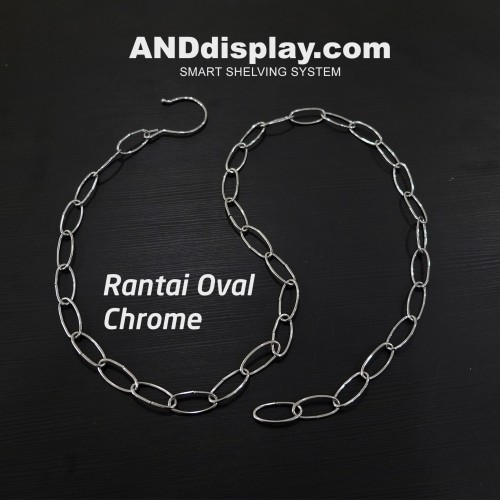 RANTAI OVAL CHROME